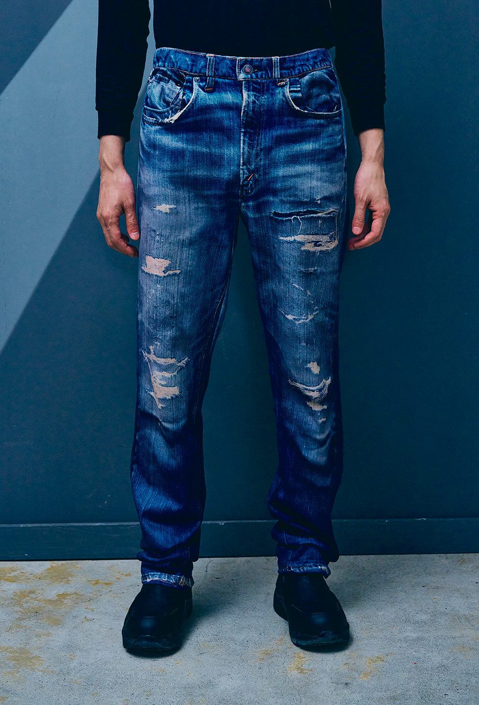【NEW】PRINT STARIGHT PANTS