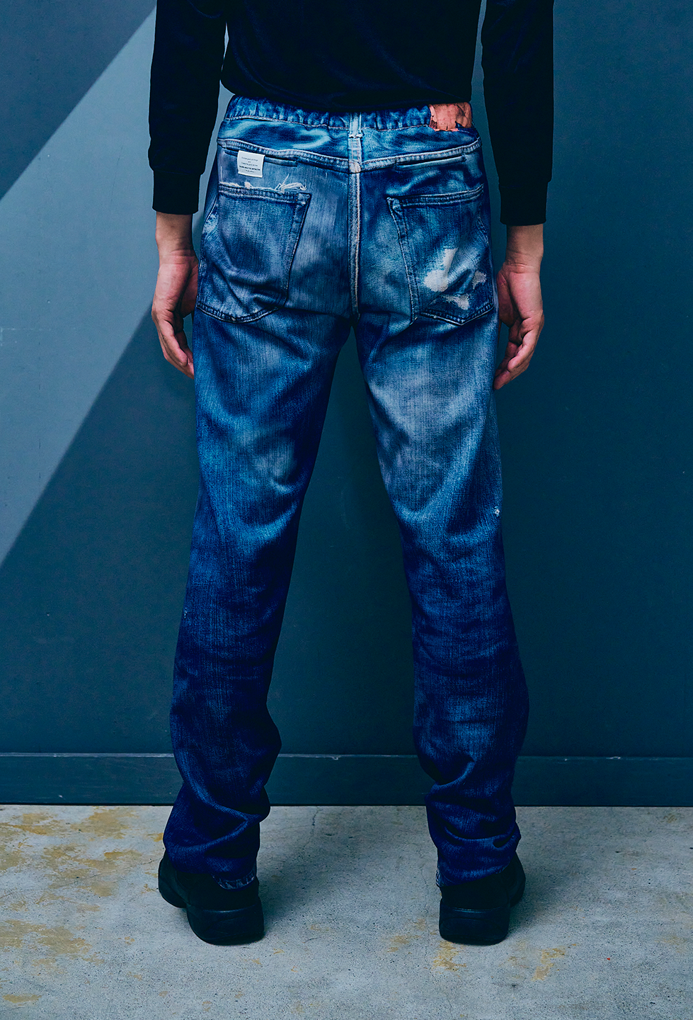 【NEW】PRINT STARIGHT PANTS