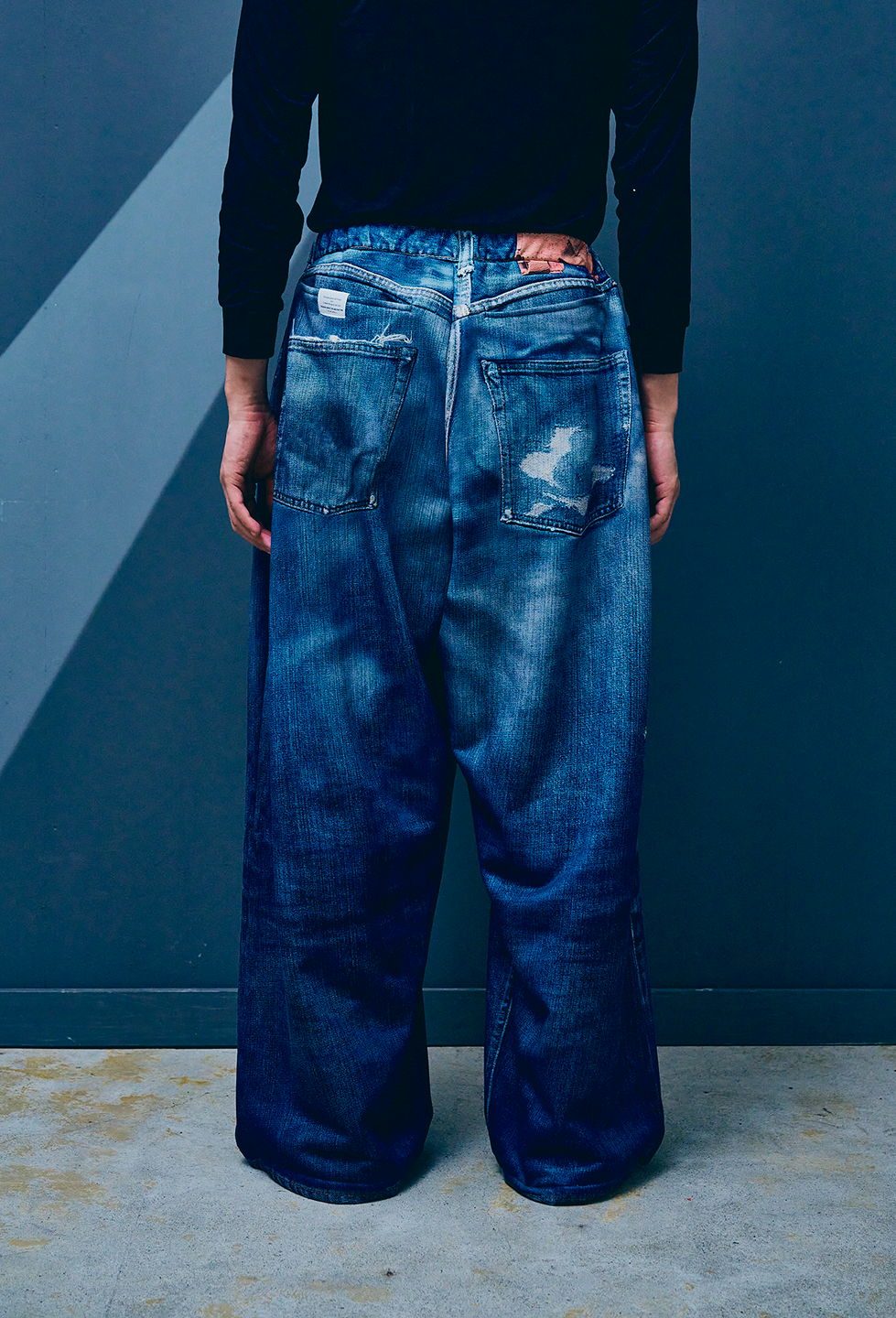 【NEW】PRINT WIDE PANTS
