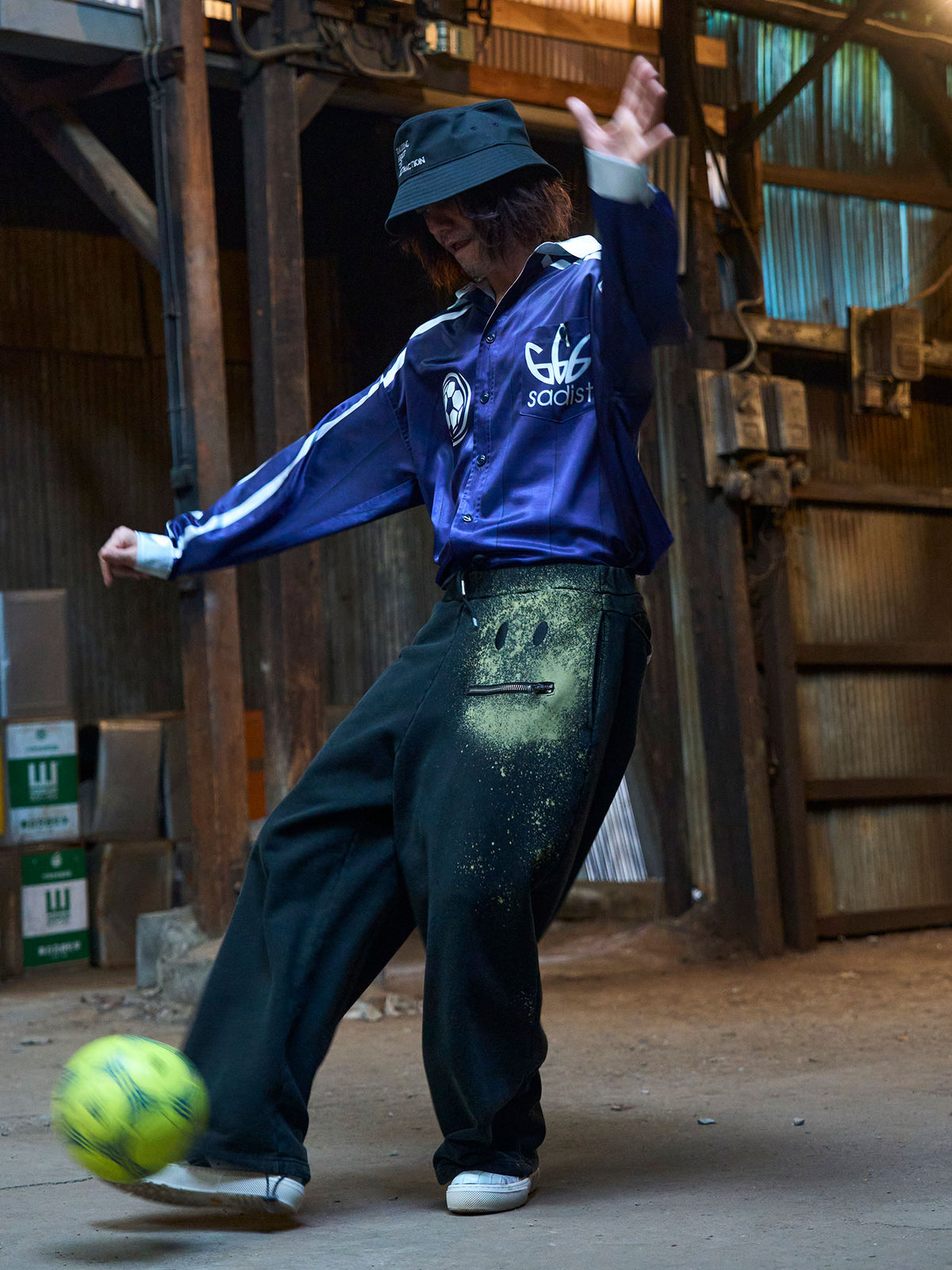 TRANSFER PRINT SHIRTS 2627AW-SH-002 NAVY 画像6