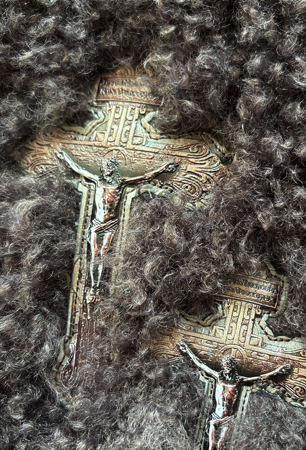 【NEW】CROSS P/W POODLE FUR