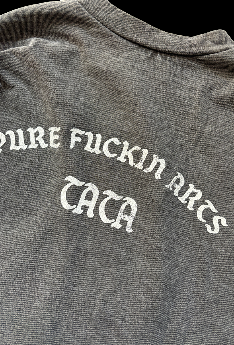 【NEW】FACE TATOO PRINT MOCK NECK LONGSLEEVE T-SHIRTS