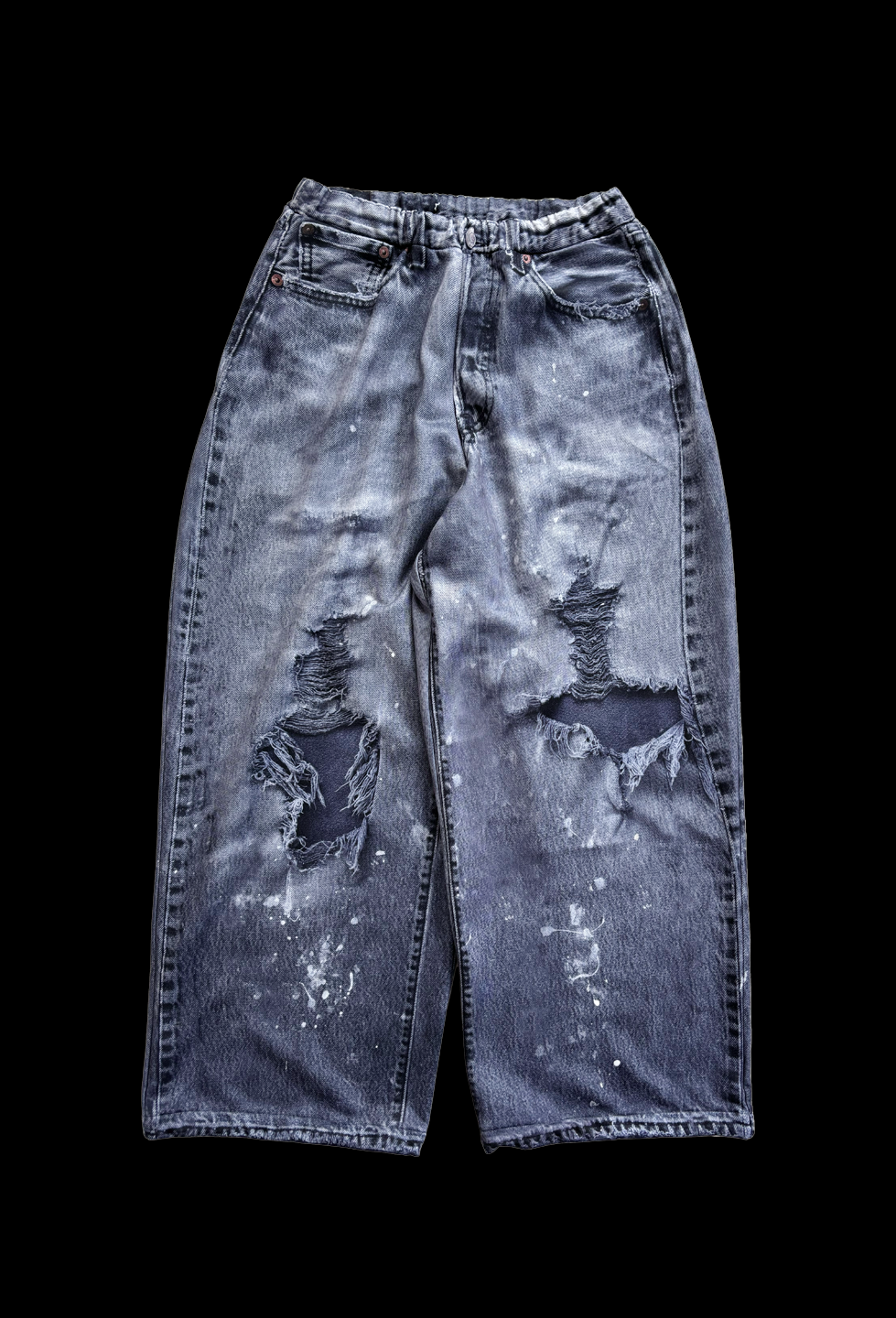 【NEW】PRINT WIDE PANTS