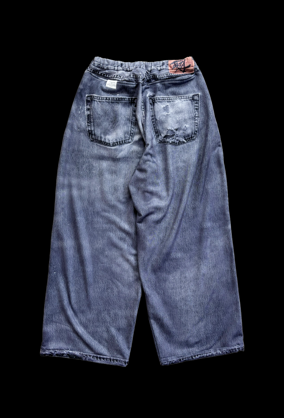 【NEW】PRINT WIDE PANTS