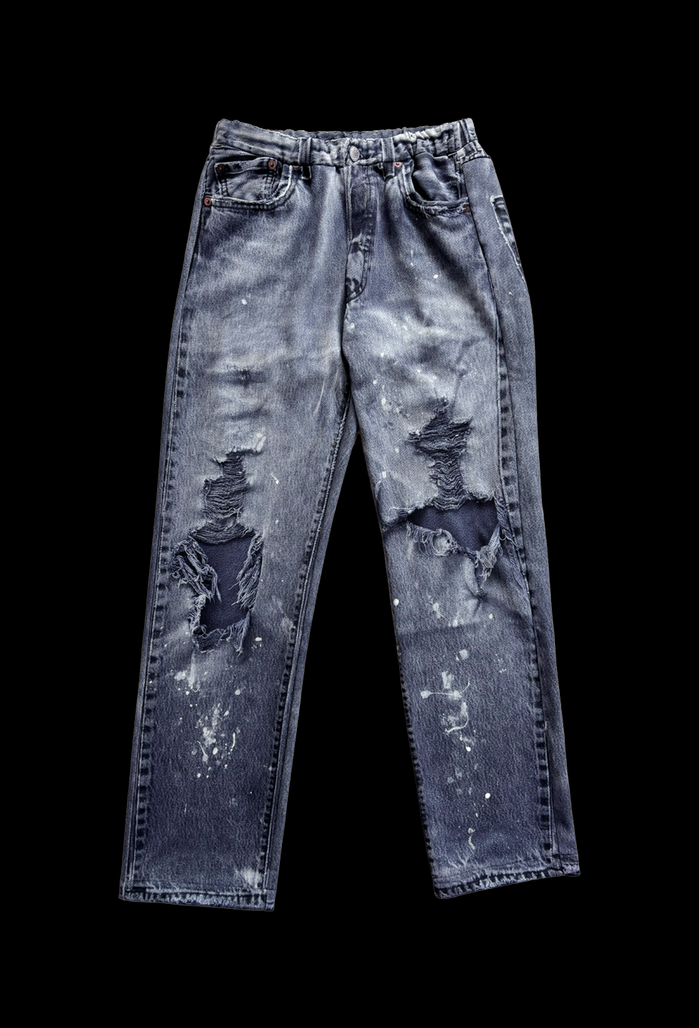 【NEW】PRINT STARIGHT PANTS