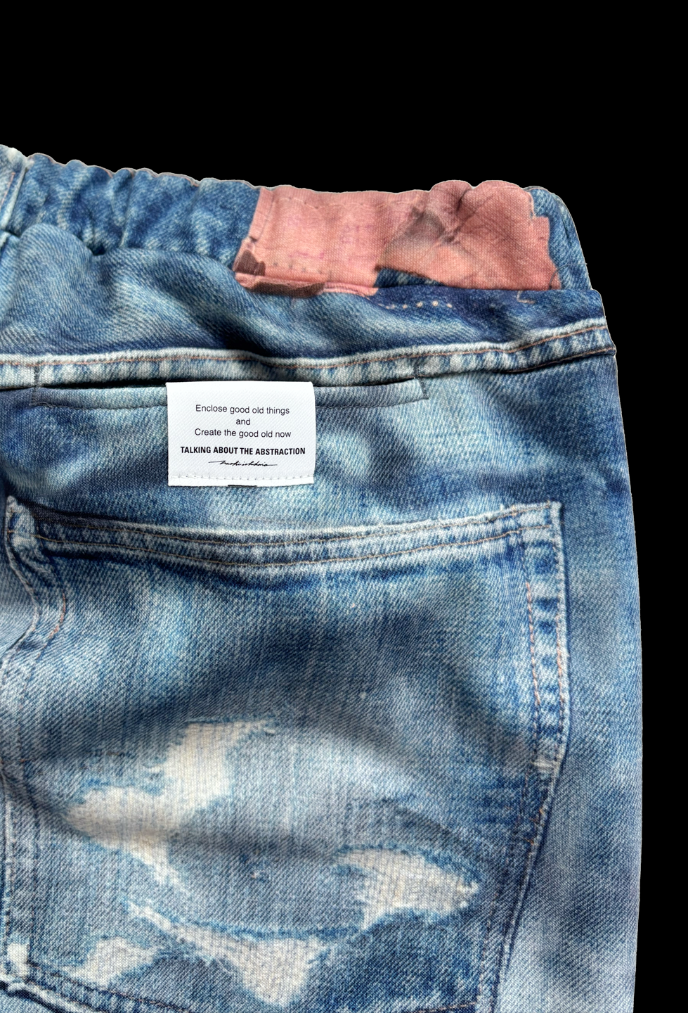 【NEW】PRINT STARIGHT PANTS