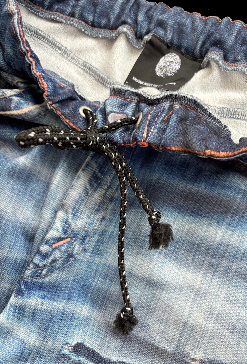 【NEW】PRINT STARIGHT PANTS