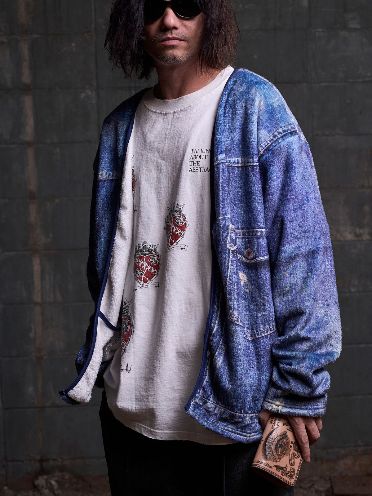【NEW】HEART CROWN TEE WHITE 2627AW-T-008