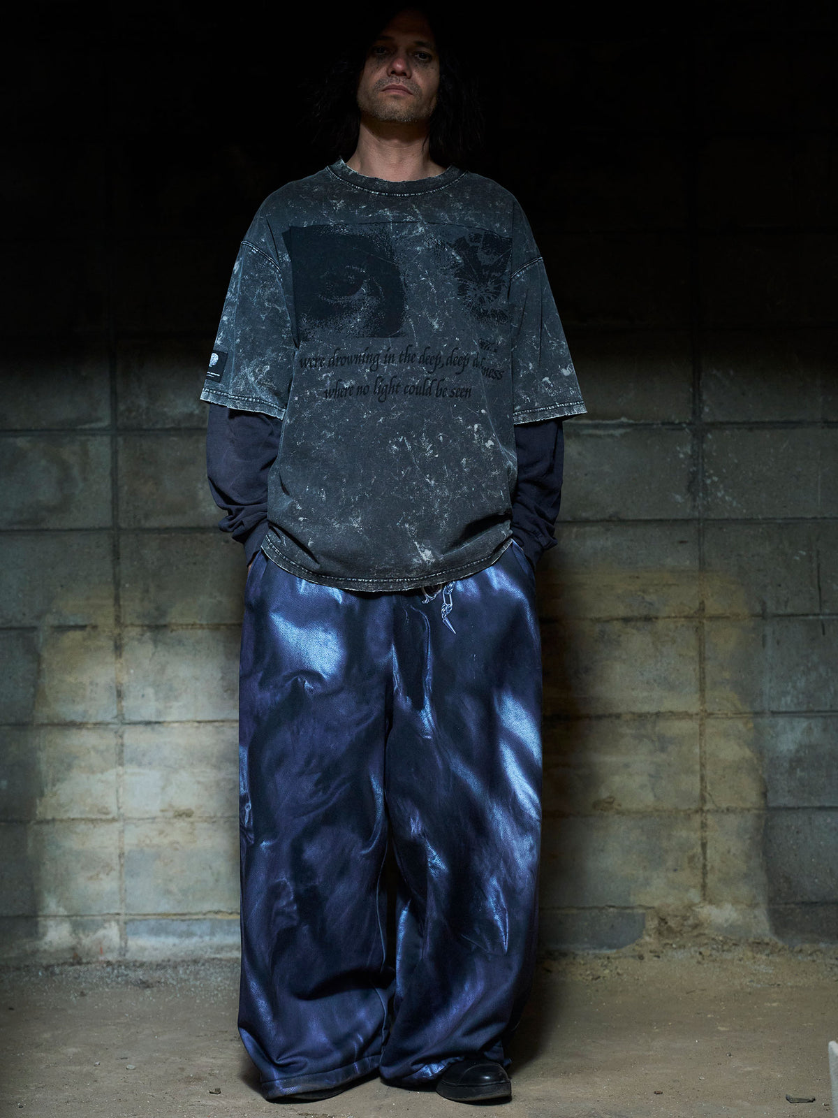 【NEW】9LENGTH PRINT WIDE PT LEATHER 2627AW-PT-008