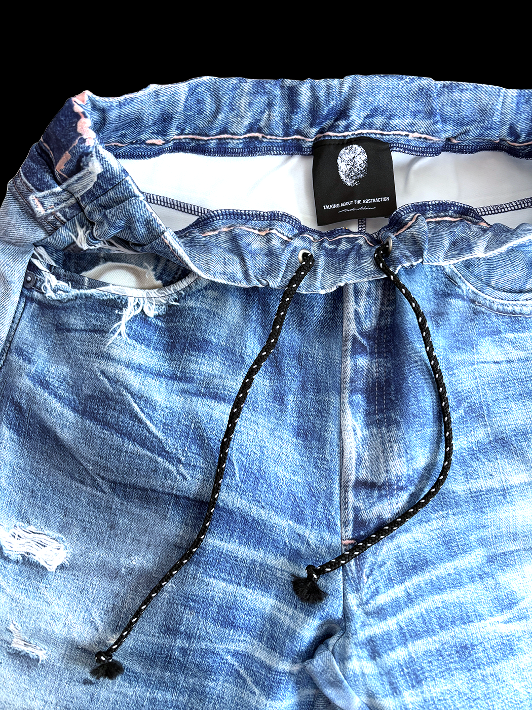 【NEW】60`S PRINT DENIM PANTS