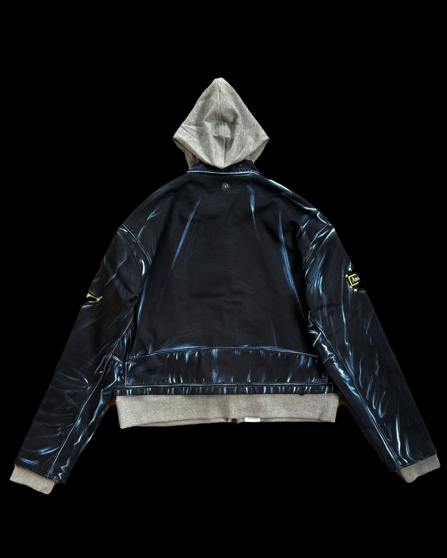 PRINT 絵画レイヤード PARKA RIDERS
