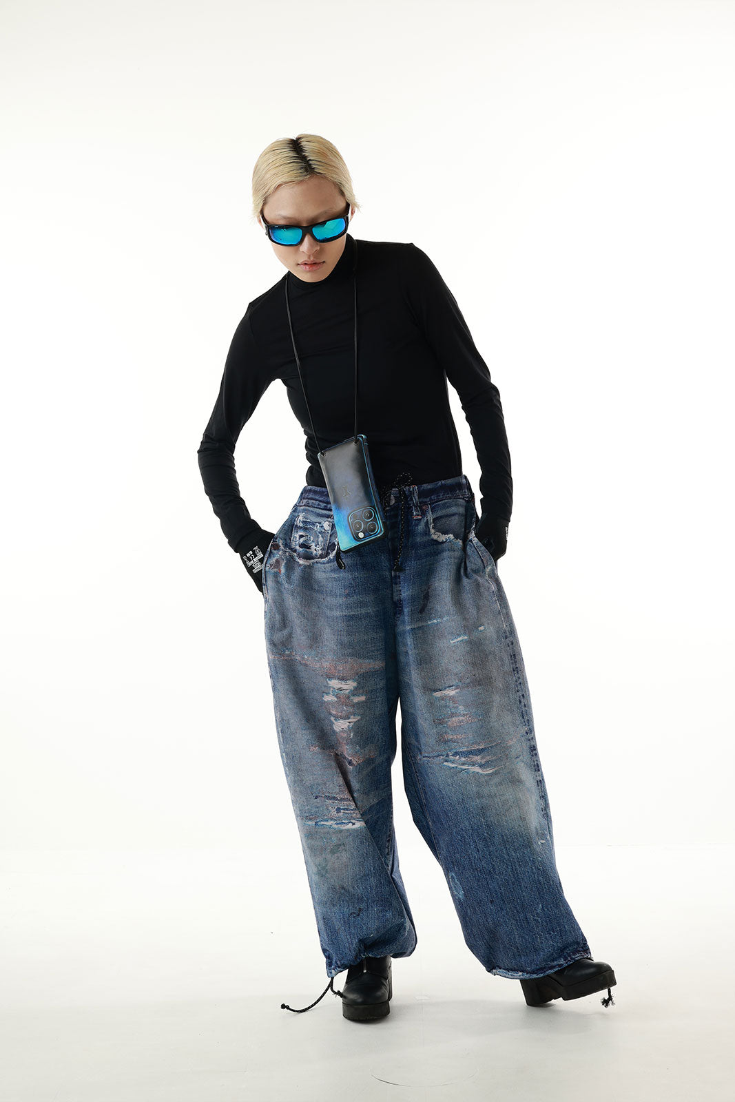 【RESTOCK】PRINT WIDE PANTS