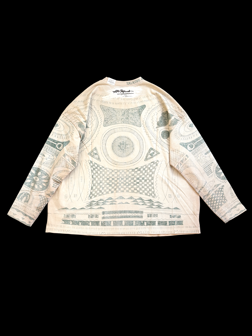 【NEW】ART REPLICA MOCK NECK TEE_MMO