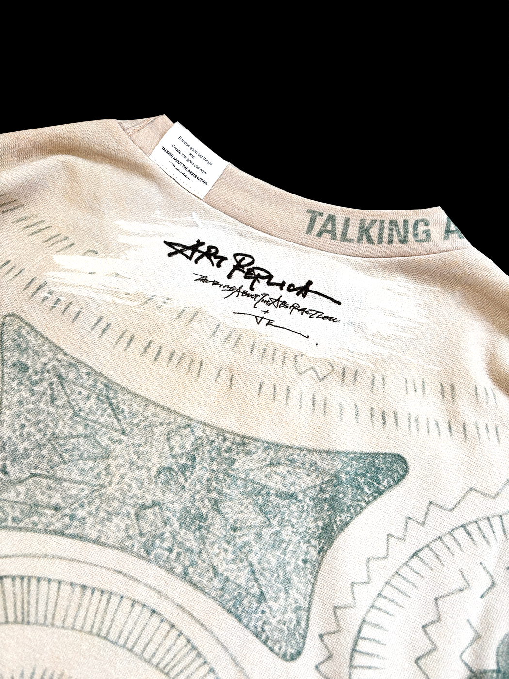 【NEW】ART REPLICA MOCK NECK LONGSLEEVE T-SHIRTS MMO