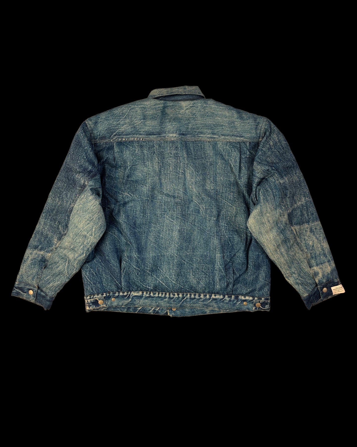 PRINT PADDED JK DENIM