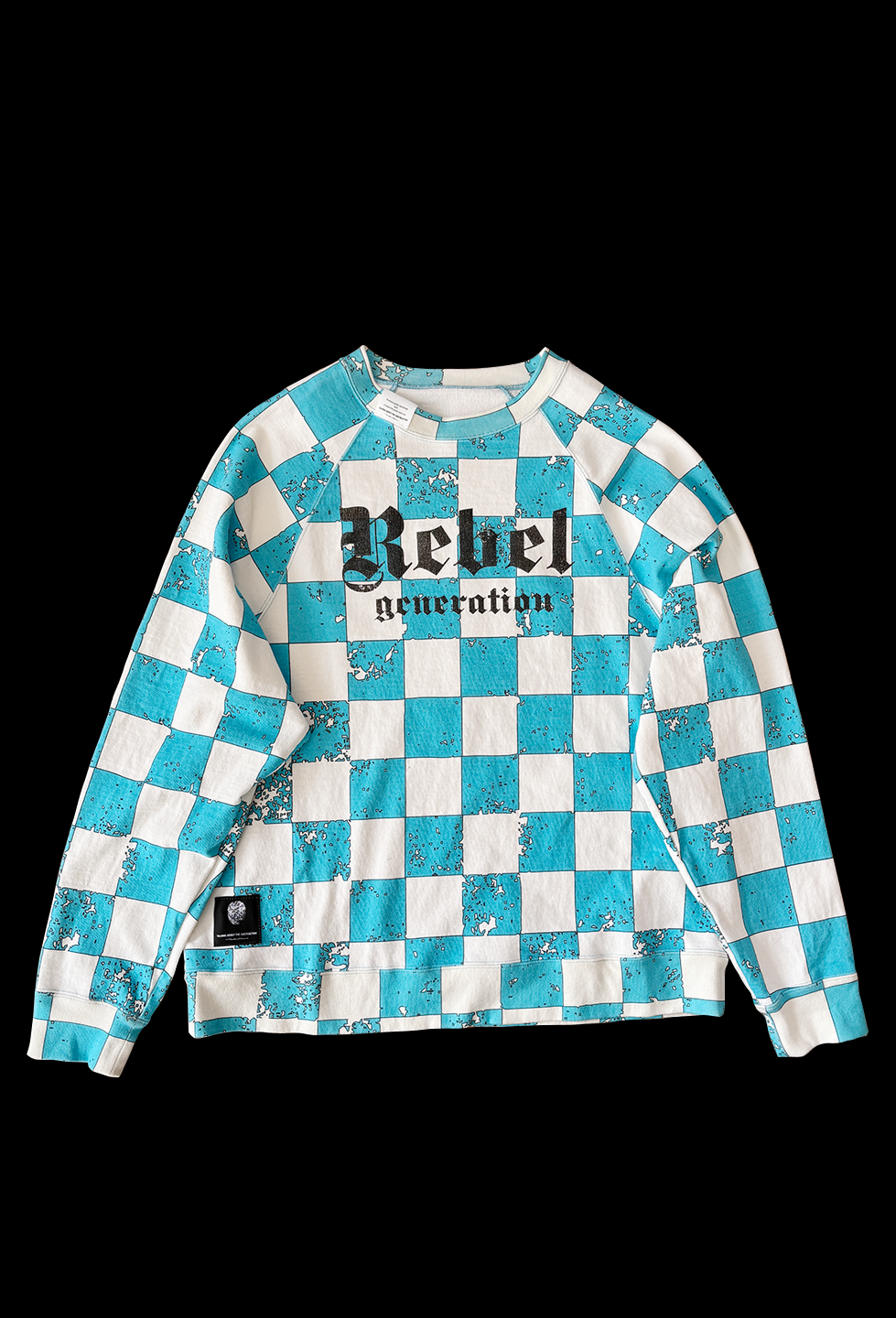 【NEW】CHECKERED FLAG RAGLAN SWEAT