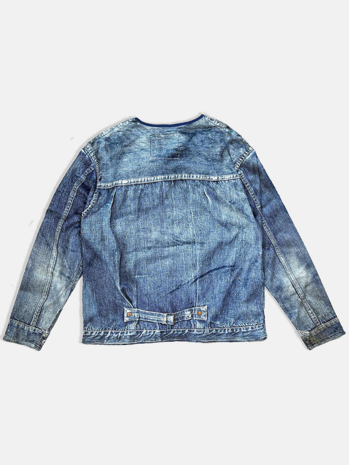 【NEW】TRANSFER FUR CARDIGAN DENIM JACKET 2627AW-CD-002