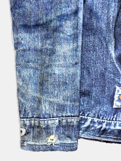 【NEW】TRANSFER FUR CARDIGAN DENIM JACKET 2627AW-CD-002