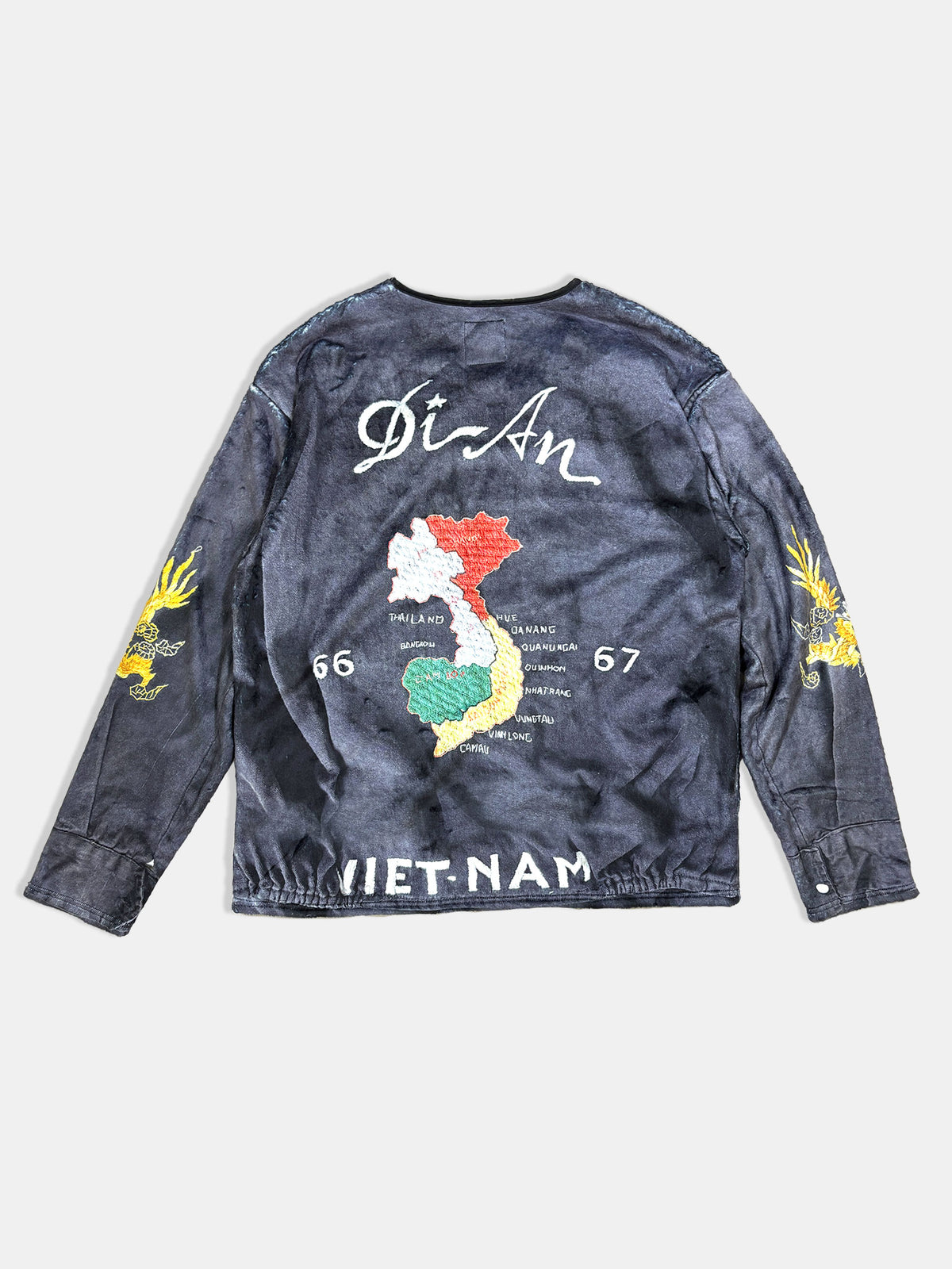 【NEW】TRANSFER FUR CARDIGAN SOUVENIR JACKET 2627AW-CD-002