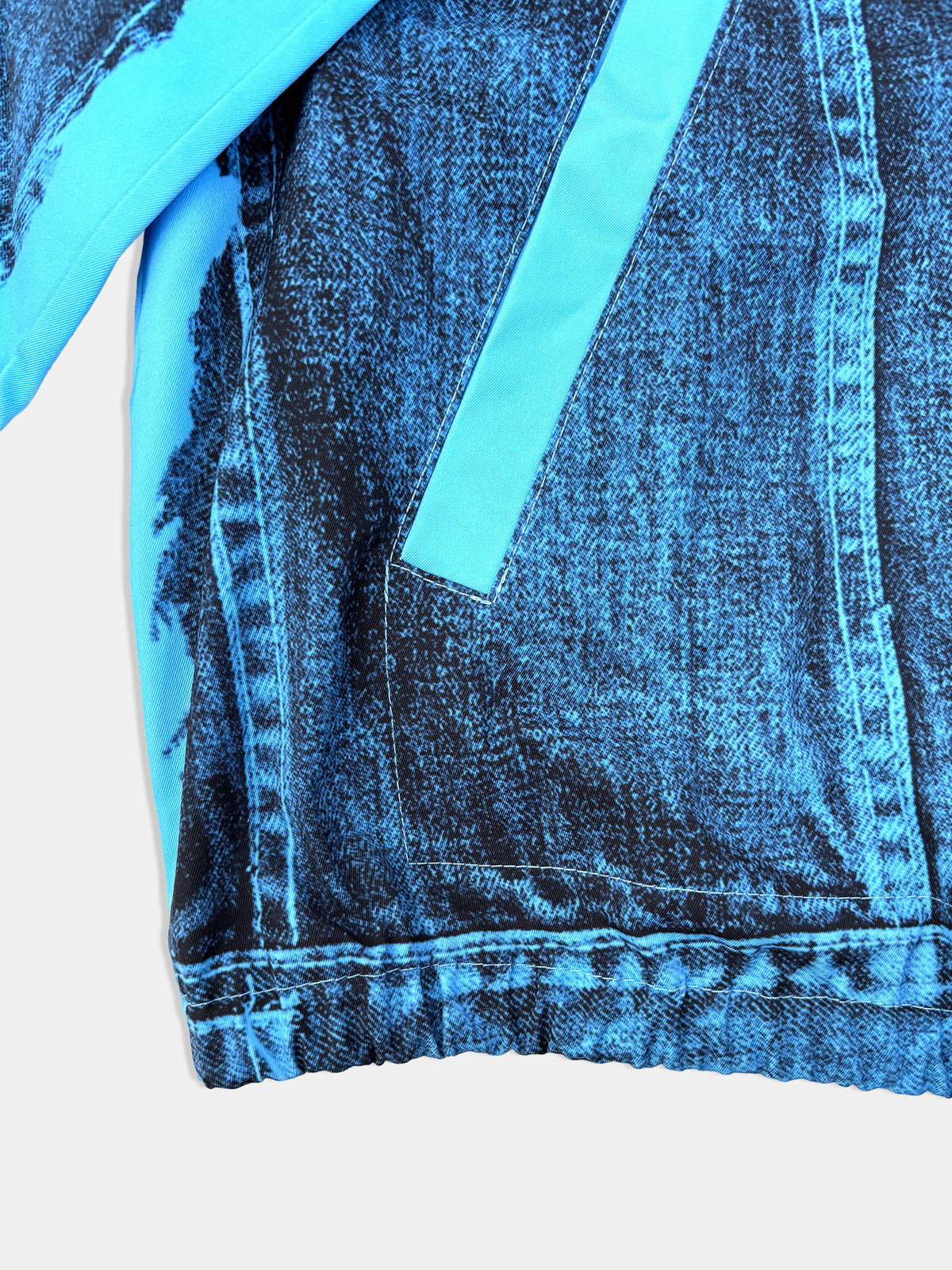 【NEW】POP ART TRANSFER SWIING TOP BLUE 2627AW-J-009