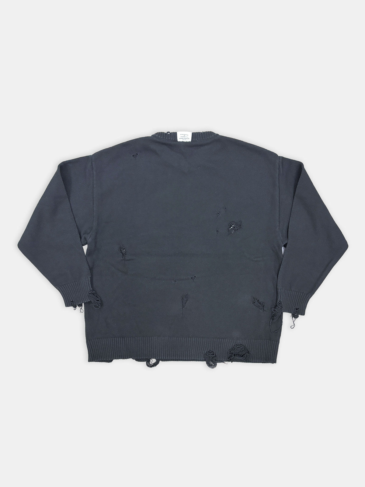 【NEW】DAMAGE COTTON KNIT 2627AW-KN-001