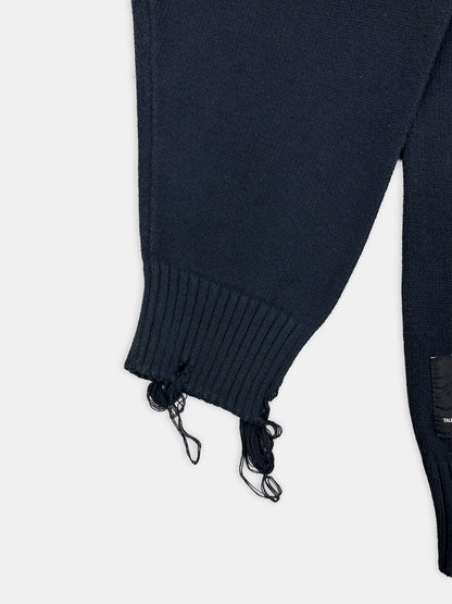 【NEW】DAMAGE COTTON KNIT 2627AW-KN-001