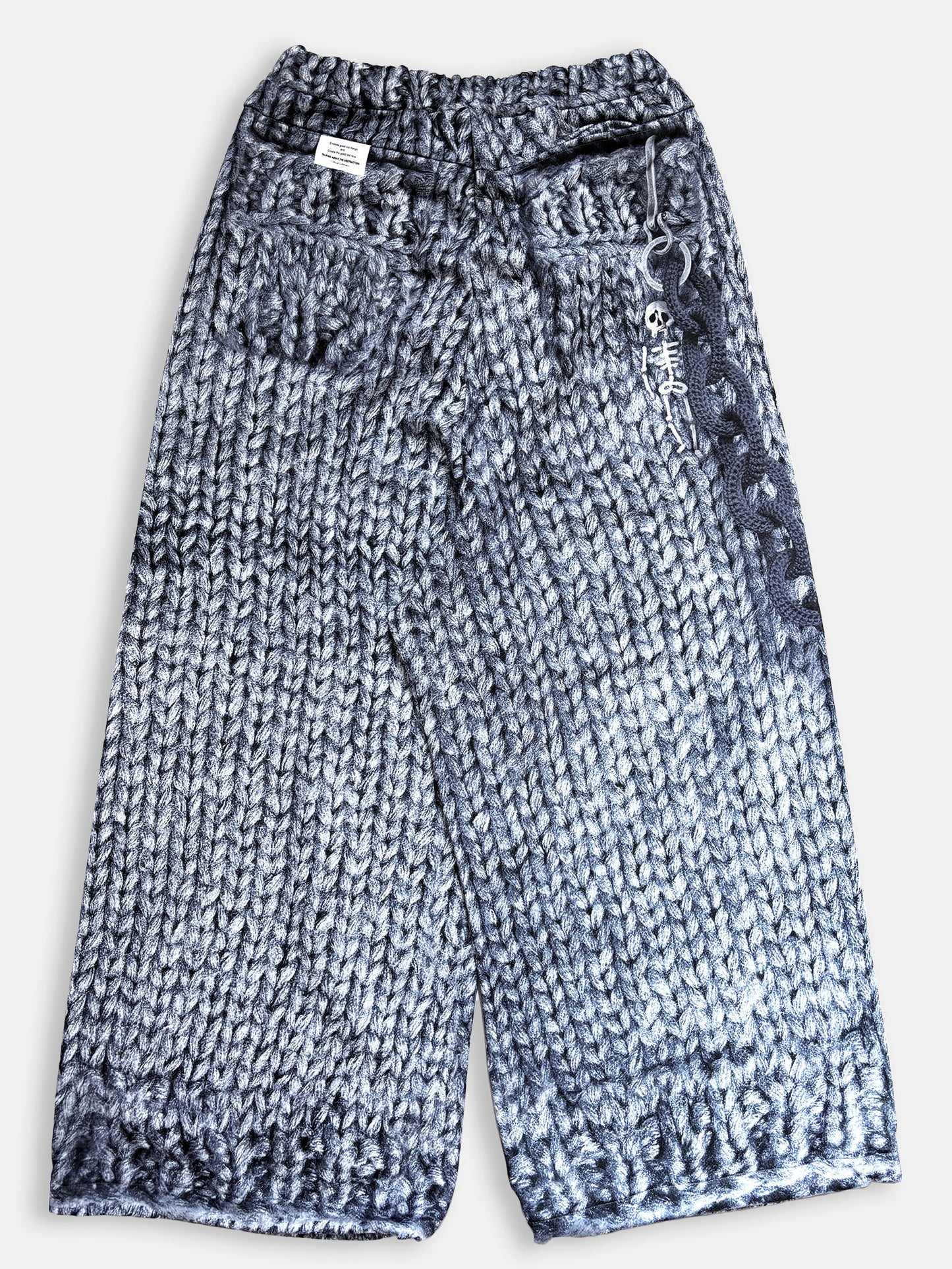 【NEW】9LENGTH PRINT WIDE PT KNIT 2627AW-LPT-001