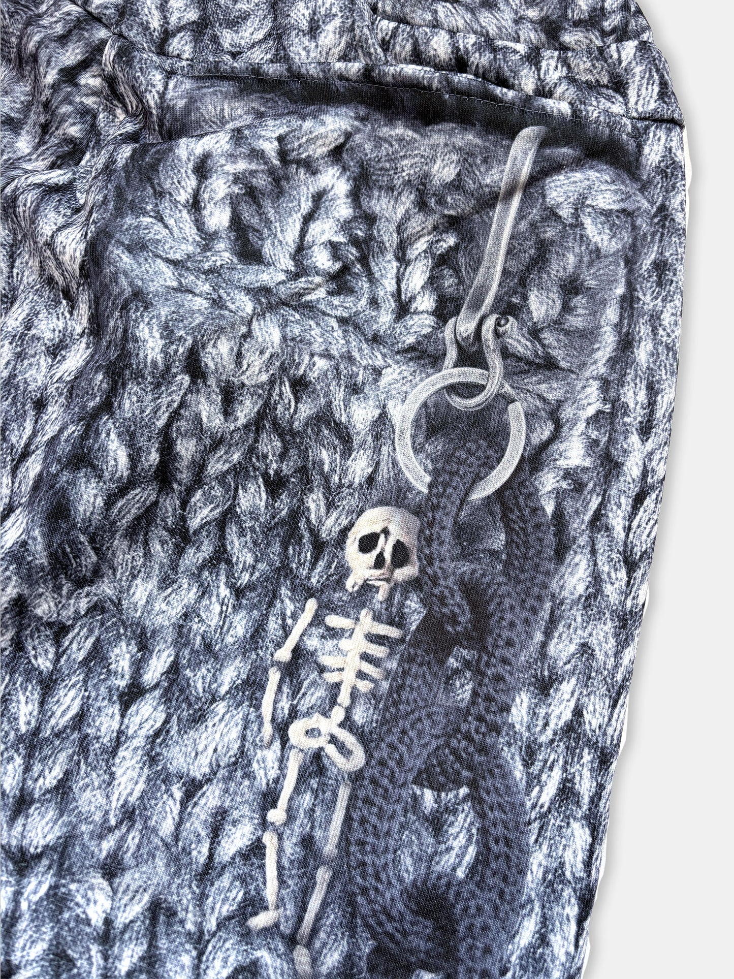 【NEW】9LENGTH PRINT WIDE PT KNIT 2627AW-LPT-001