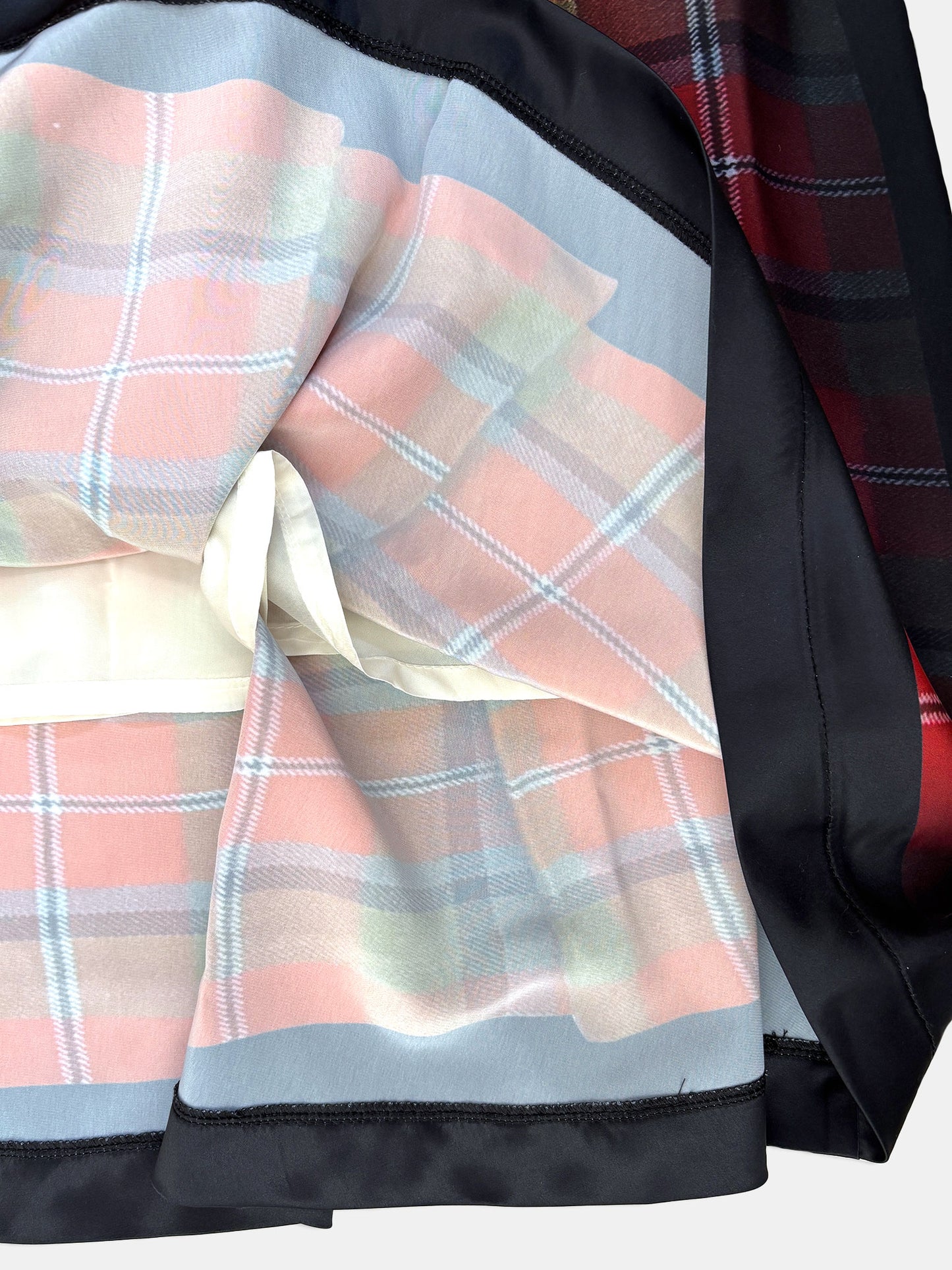 【NEW】ART REPLICA PRINT SKIRT CHECK 2627AW-LSK-001