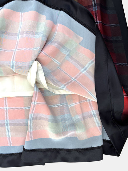 【NEW】ART REPLICA PRINT SKIRT CHECK 2627AW-LSK-001