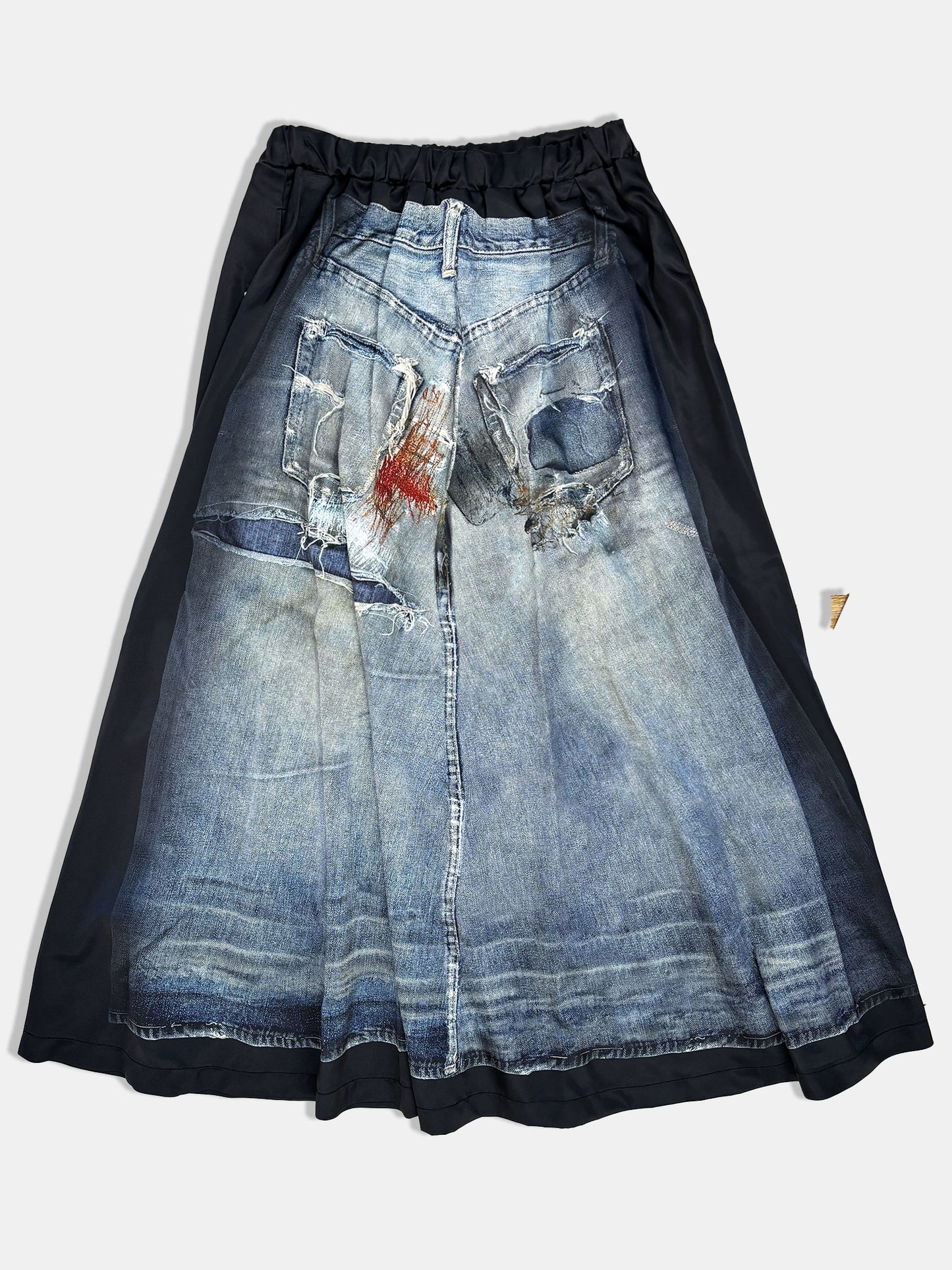 【NEW】ART REPLICA PRINT SKIRT DENIM 2627AW-LSK-001