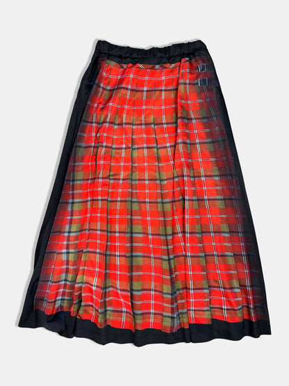 【NEW】ART REPLICA PRINT SKIRT CHECK 2627AW-LSK-001
