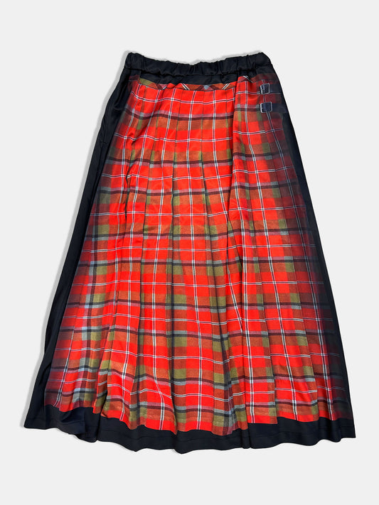 【NEW】ART REPLICA PRINT SKIRT CHECK 2627AW-LSK-001