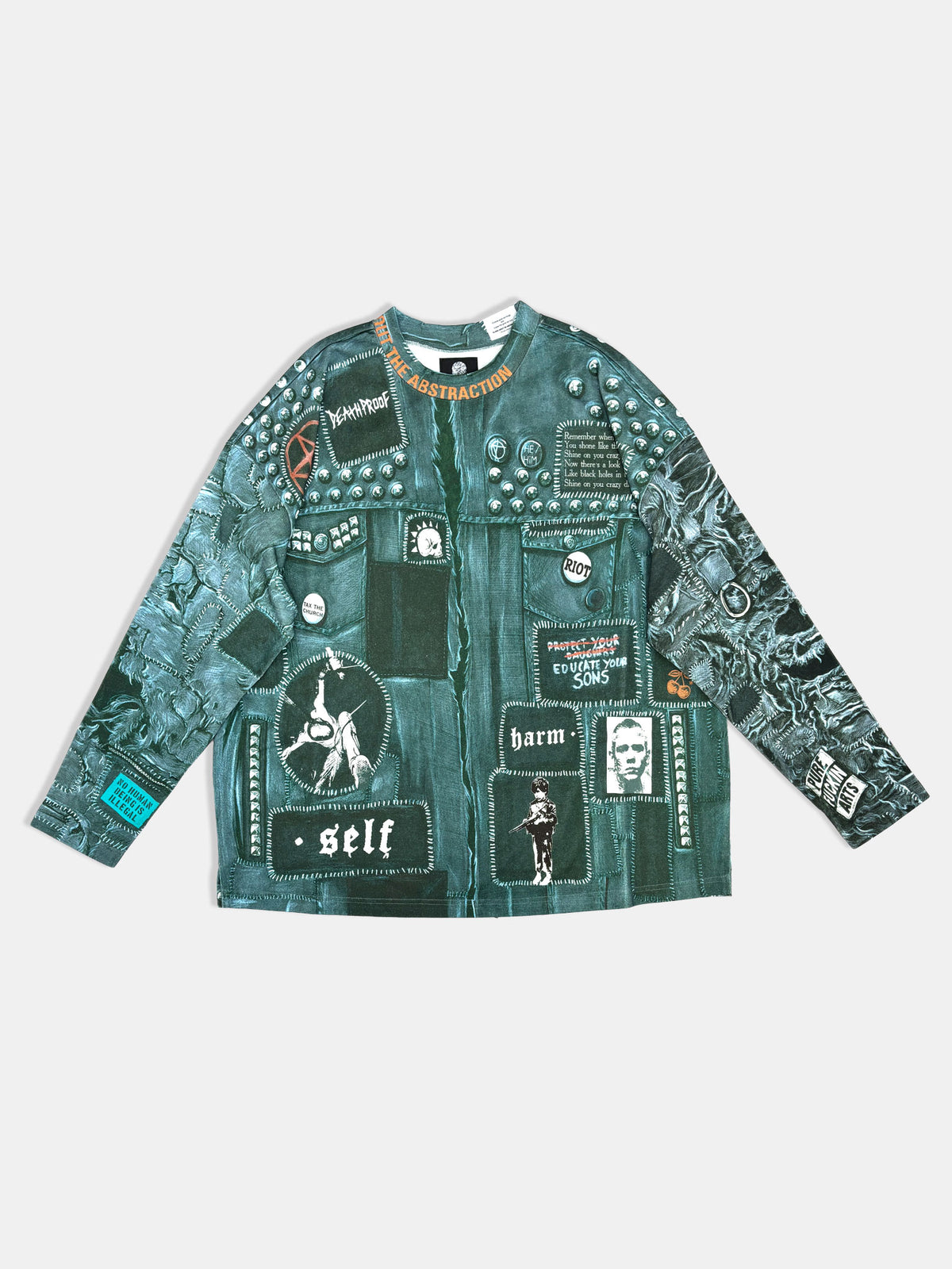 【NEW】ART REPLICA MOCK NECK SWEAT 2627AW-MN-001 CLAST