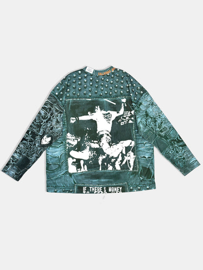 【NEW】ART REPLICA MOCK NECK SWEAT 2627AW-MN-001 CLAST