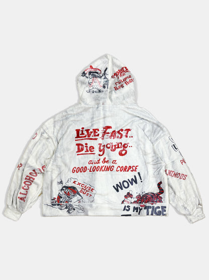 【NEW】TRANSFER PRINT FUR PARKA 2627AW-PK-006_RAKUGAKI