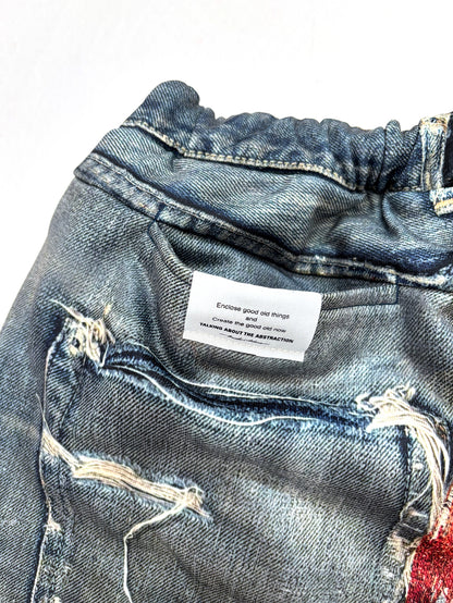 【NEW】PRINT STRAIGHT PT CRASH 2627AW-PT-001