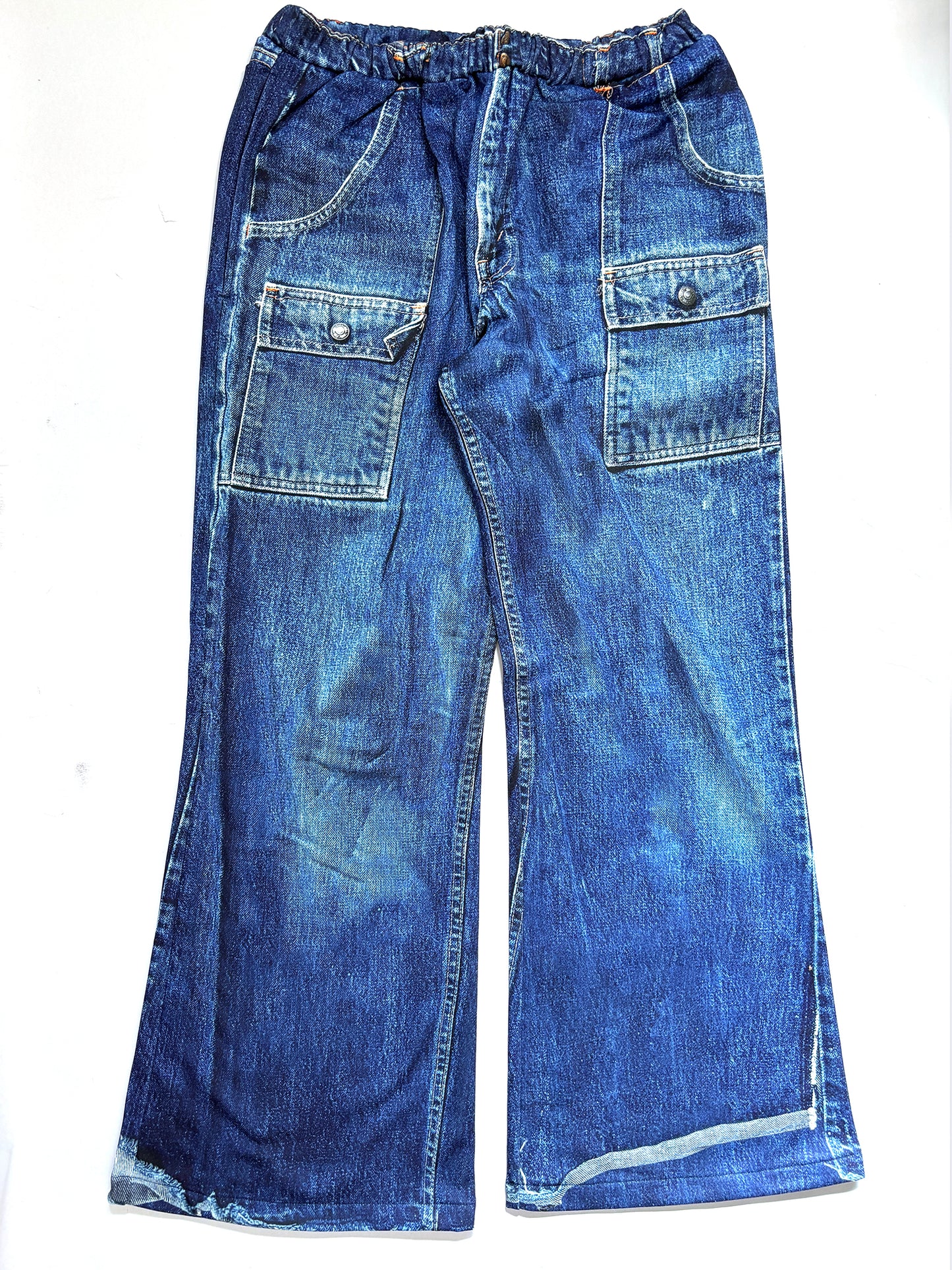 PRINT FLARE PANTS BUSH 2627AW-PT-003