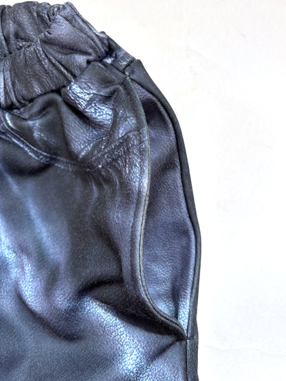 PRINT FLARE PANTS LEATHER 2627AW-PT-003