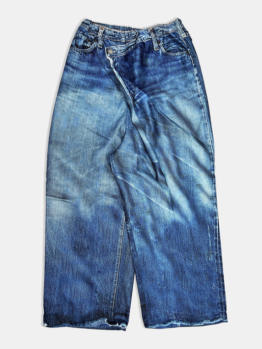 【NEW】TWIST TRANSFER PANTS BLUE 2627AW-PT-010