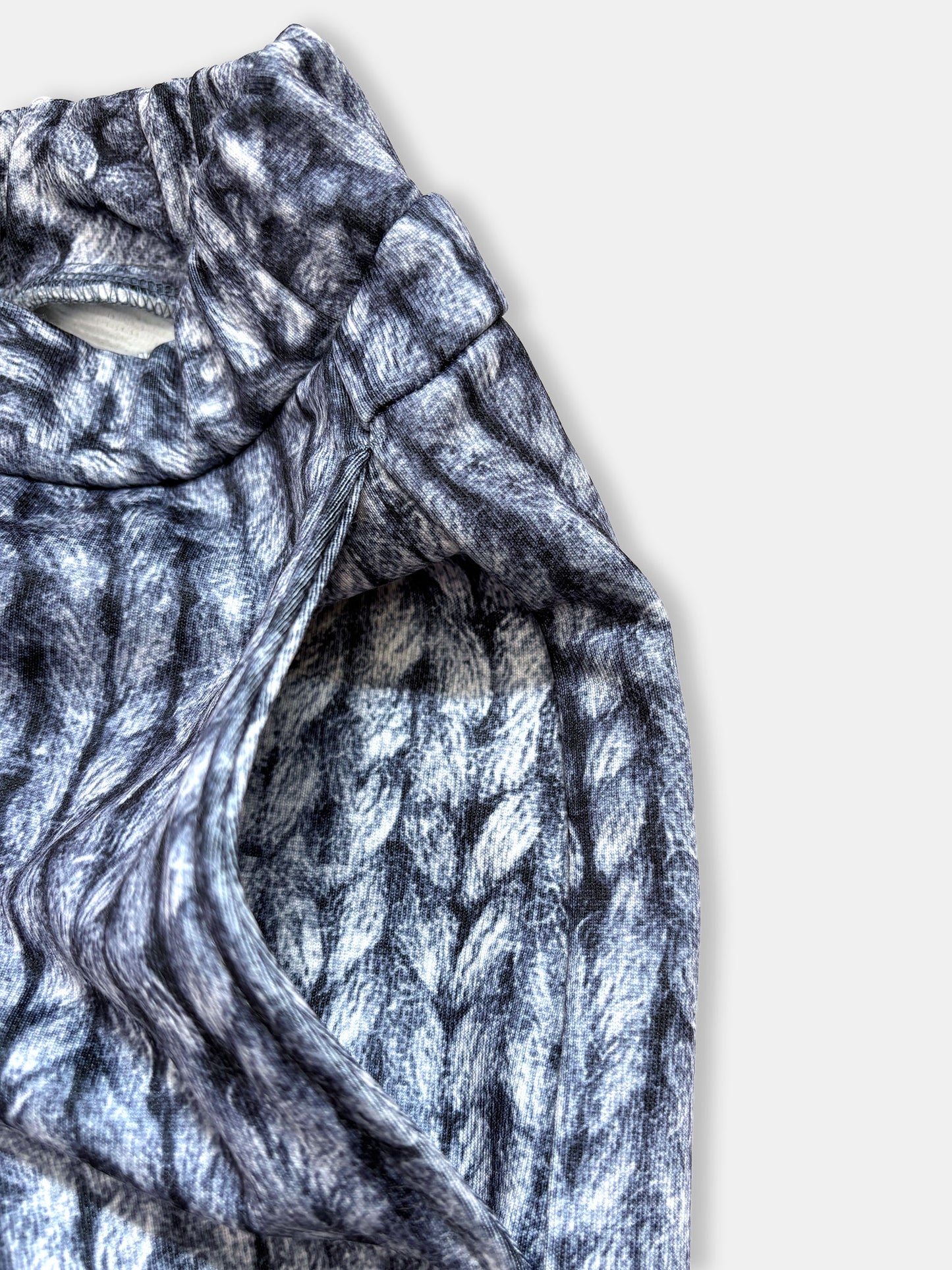 【NEW】9LENGTH PRINT WIDE PT KNIT 2627AW-LPT-001