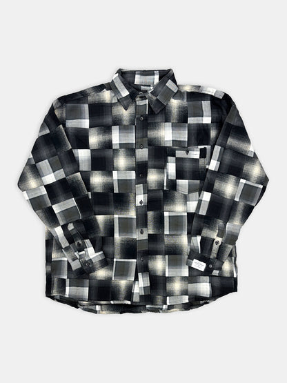 【NEW】PATCHWORK SHIRTS 2627AW-SH-001 BLACK