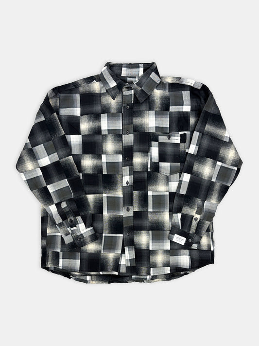 【NEW】PATCHWORK SHIRTS 2627AW-SH-001 BLACK