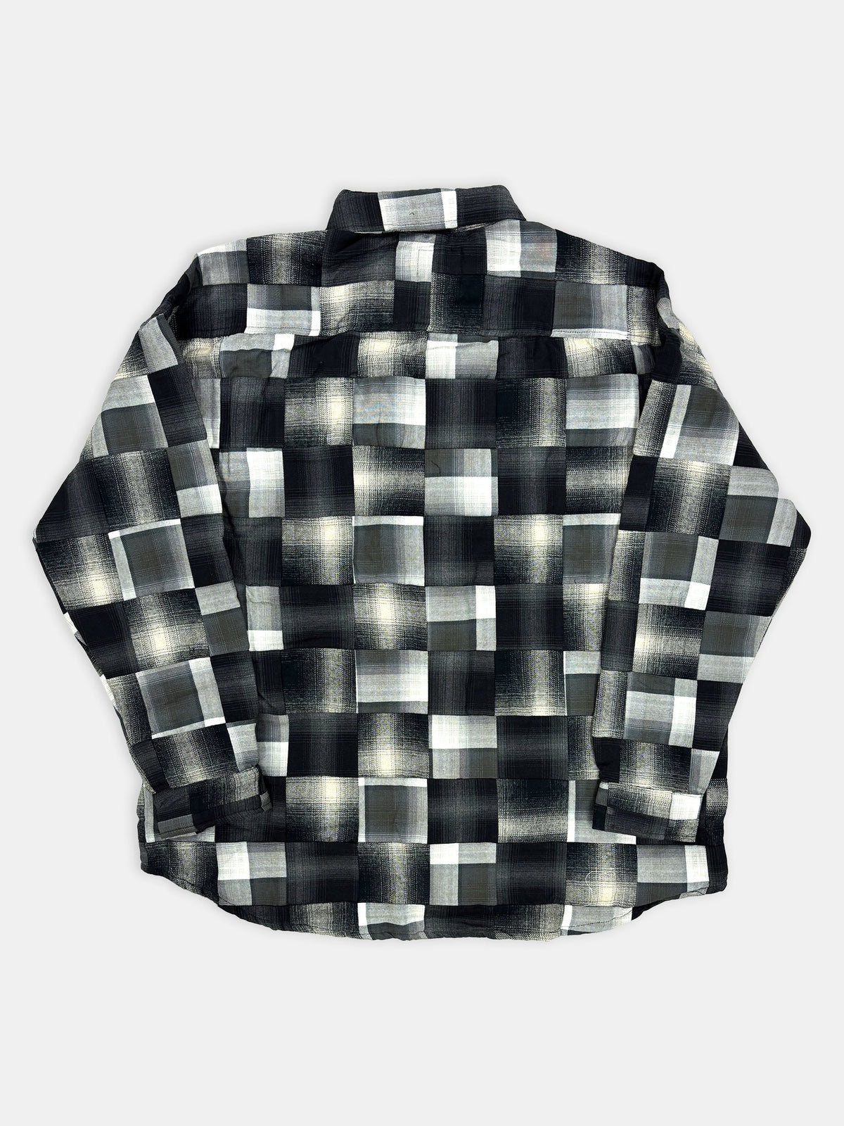 【NEW】PATCHWORK SHIRTS 2627AW-SH-001 BLACK