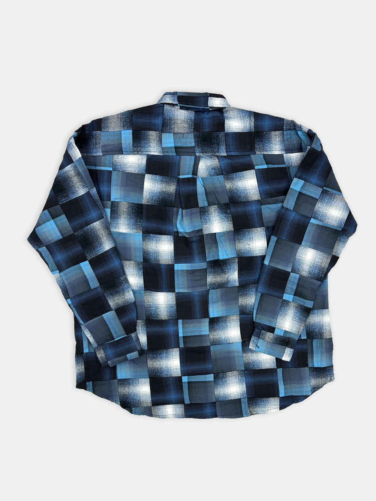 【NEW】PATCHWORK SHIRTS 2627AW-SH-001 BLUE