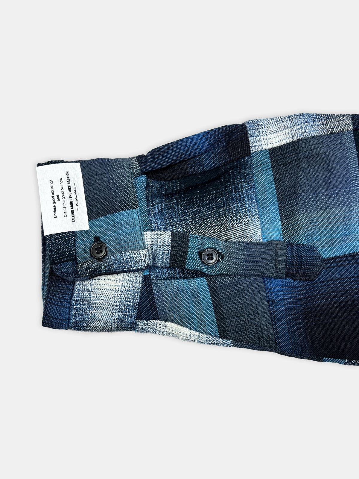 【NEW】PATCHWORK SHIRTS 2627AW-SH-001 BLUE
