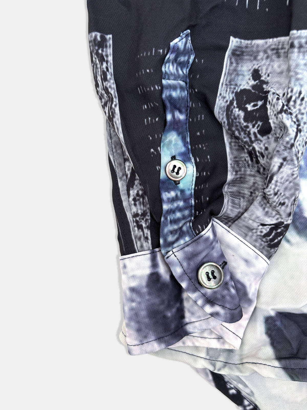 【NEW】NEWS PAPER SHIRTS 2627AW-SH-003 BLACK