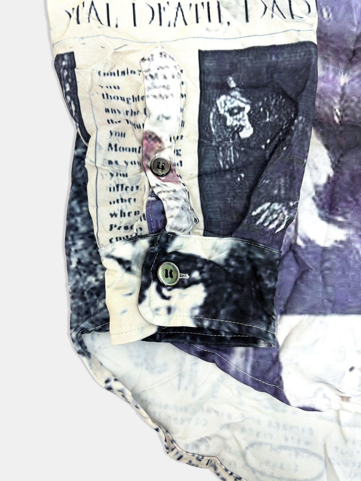 【NEW】NEWS PAPER SHIRTS 2627AW-SH-003 WHITE