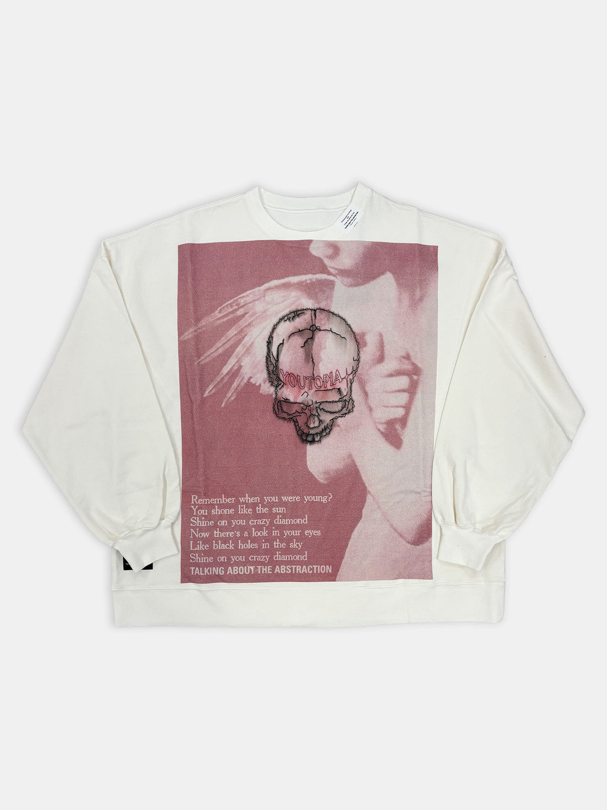 SKULL embroidery sweat 2627AW-SW-002｜TALKING ABOUT THE ABSTRACTION（TATA）