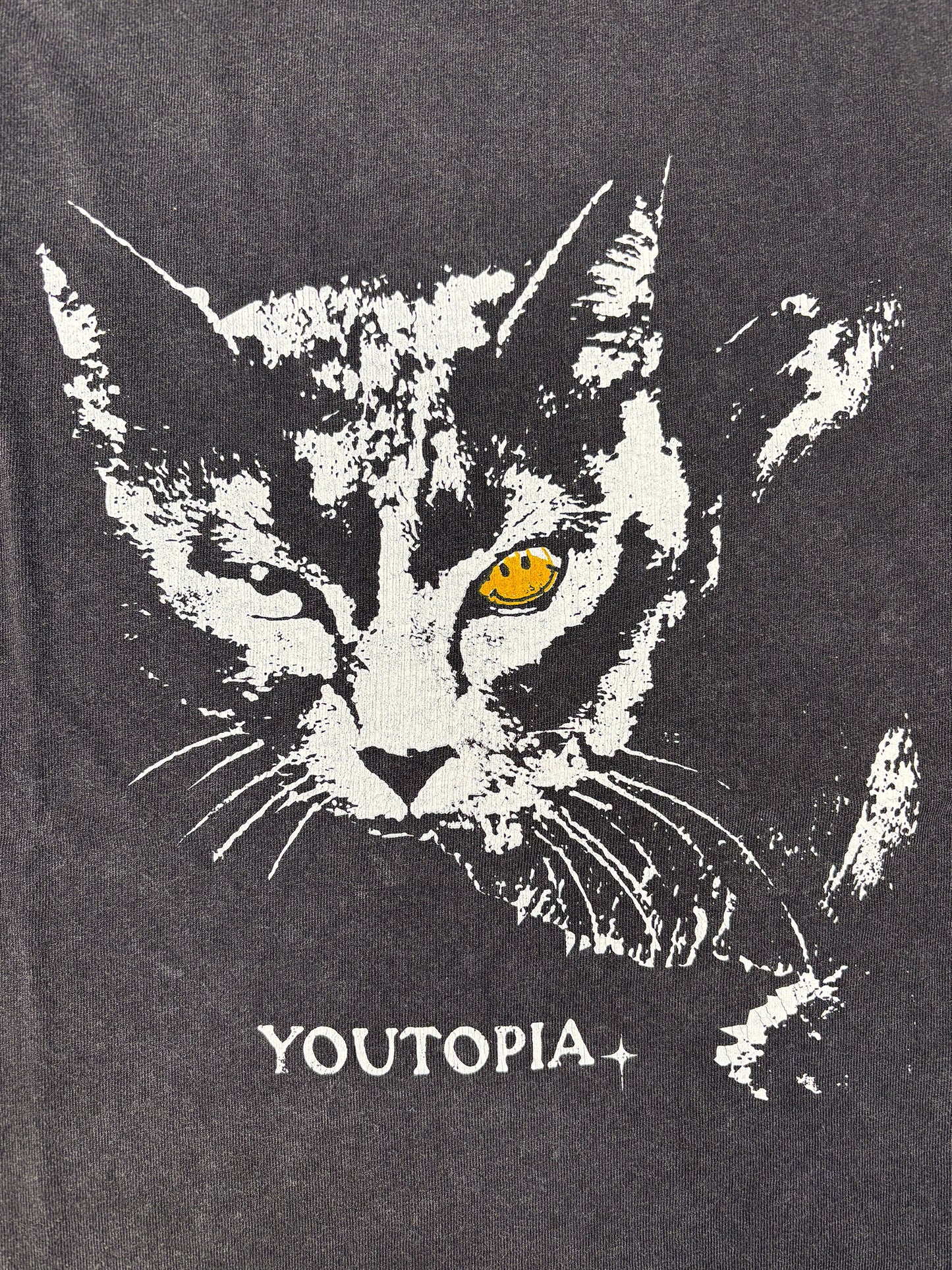 【NEW】CAT TEE BLACK 2627AW-T-004